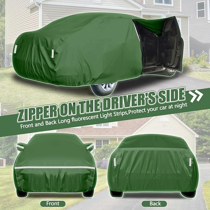 BOSSTONE Car Cover Custom Fit for Corvette C4 1984–1996, Waterproof All Weather - Image 6