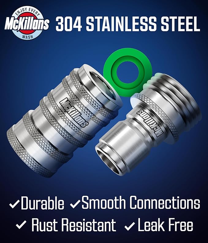 McKillans® 2025 Automatic Garden Hose Quick Connect - Image 5