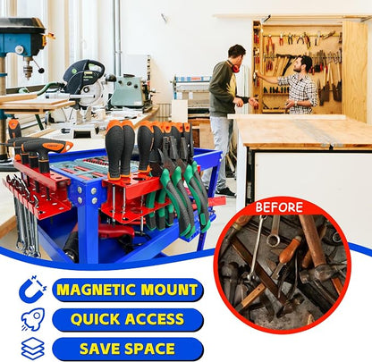 ULIBERMAGNET Magnetic Screwdriver Holder, Magnetic Wrench Holder, Heavy Duty - Image 7