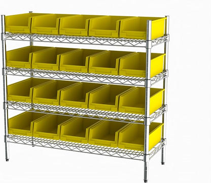 Hudson Exchange 36x14x33, Industrial Wire Shelving Unit by HudsonExchange