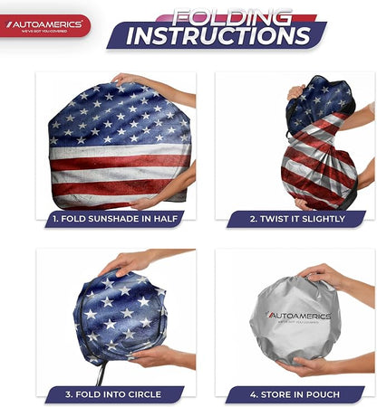 Autoamerics Truck Windshield Sun Shade - Image 6