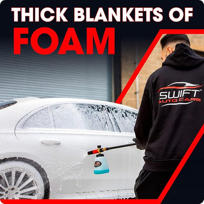 Swift Premium Foam Cannon for Pressure Washer – Heavy Duty Foam Sprayer for Car - Image 3