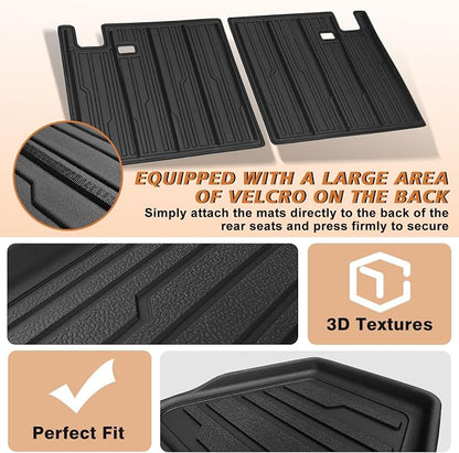 TripleAliners Trunk Mat & Rear Seatback Mat Fit - Image 6