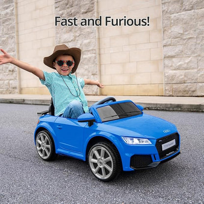 Electric Ride on Car for Kids, Licensed Audi 12V 7Ah Kids Ride-on Toy for - Image 2