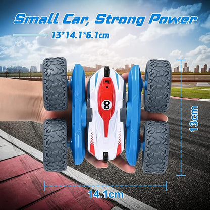 Remote Control Car, 4WD RC Cars Stunt Double Sided 360° Rotating 2 Batteries - Image 6