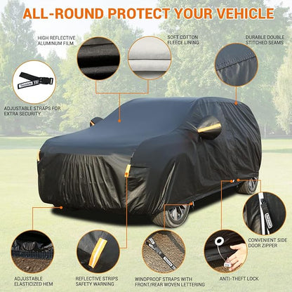 Tecoom SUV Car Cover Waterproof All Weather - Image 3