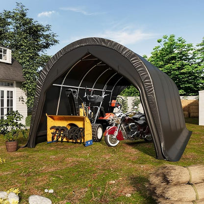 EROMMY Carport 10 x 20 FT Heavy Duty, Portable Garage by EROMMY
