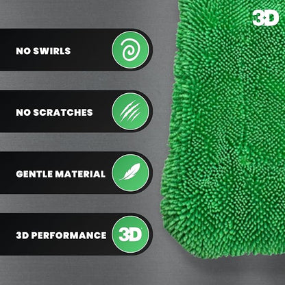 3D Hydro-FIL XL | Professional Grade Microfiber Towel | Extra Large 20” x 31.5” - Image 3