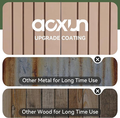 Aoxun 10 x 12FT Outdoor Storage Shed - Image 4