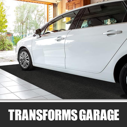 LINLA Premium Absorbent Oil Mat Contains Liquid Garage Floor Mat, Protects - Image 7