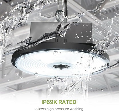 ASD LED High Bay UFO Light Fixture, Commercial Shop Lighting | Dimmable - Image 4