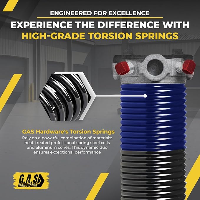 Garage Door Torsion Spring 262x2x35 Torsion Springs - Image 6