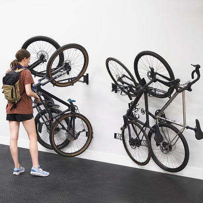 StoreYourBoard SwivelStow Mountain Bike Storage Rack 2 Pack – Heavy Duty Bike - Image 8
