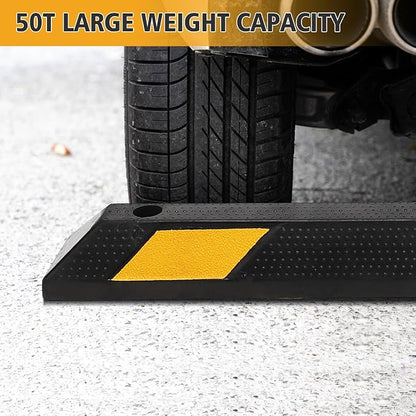 Heavy Duty Rubber Parking Curb - 55000 Lb Capacity - Image 4