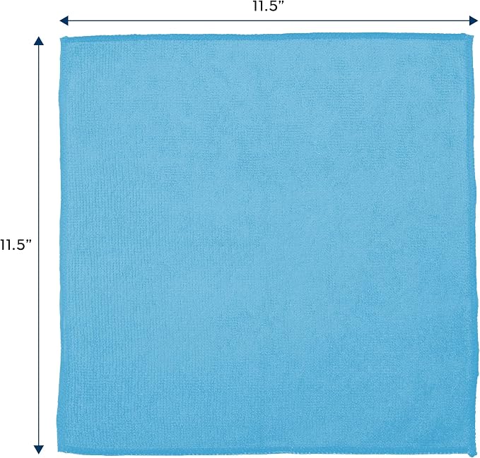 S&T INC. 25 Pack Microfiber Cleaning Cloth, Bulk Towels - Image 6