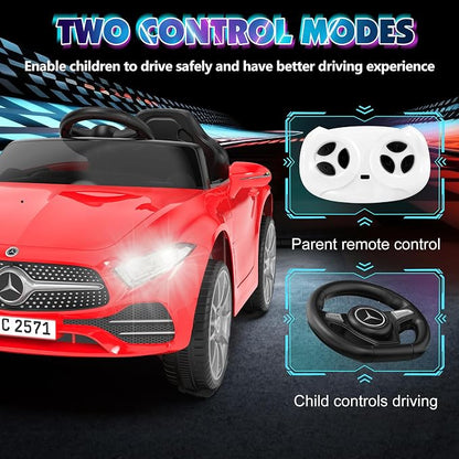12V Kids Ride On Car with 2.4G Remote Control, Battery Powered Electric Car - Image 3
