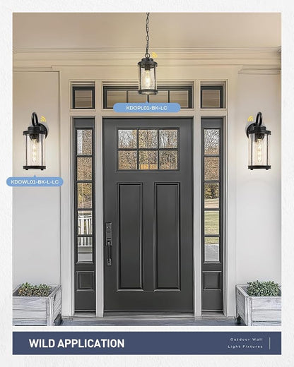 kudos Dusk to Dawn Outdoor Lighting, 15.8 inch Large Cylinder Porch Lights - Image 7