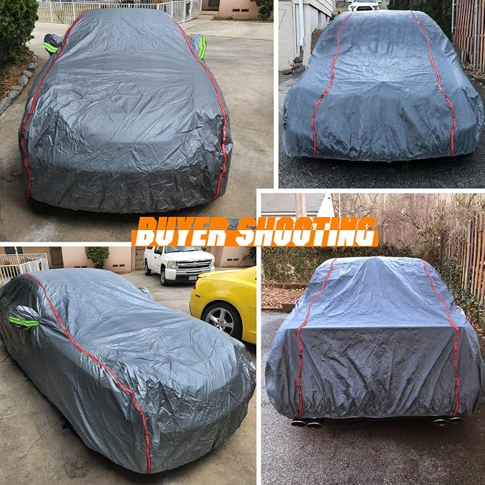 Car Cover, Fit for MPV, Breathable New Material for Sun Protection, Waterproof - Image 6