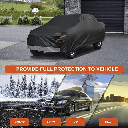 Kayme 7 Layers Truck Cover Waterproof All Weather, Heavy Duty Outdoor Pickup - Image 5