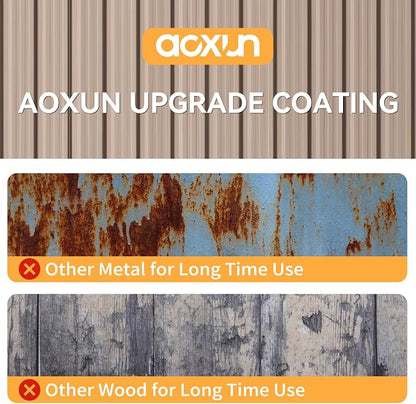 Aoxun 7x5 FT Outdoor Storage Shed - Image 3