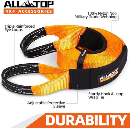 ALL-TOP Recovery Snatch Strap, 4in x 20ft - Image 4