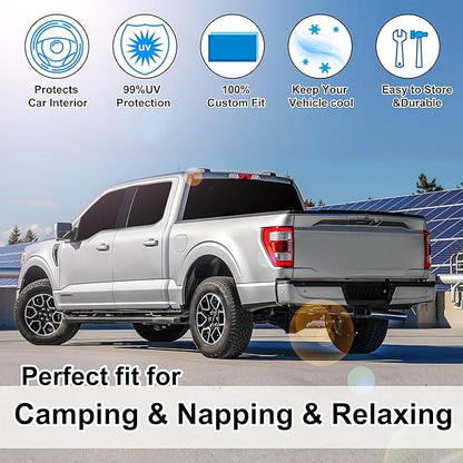 TINGLU Window Shades for Ford F150 4Door 2021-2024 2025 Accessories Car Side - Image 6