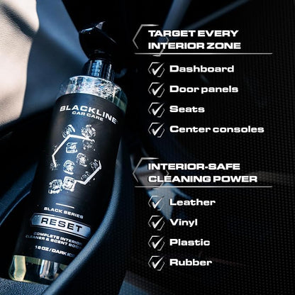 Blackline Luxury Scented Interior Cleaner Reset Deep Cleans & Deodorizes All - Image 3