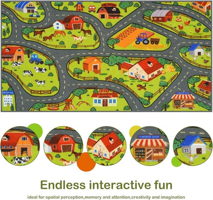 STARUIA 60" x 32" Washable Kids Rug - Image 4