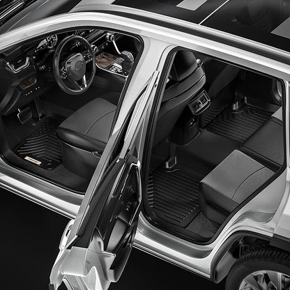 OEDRO Floor Mats Fit for 2016-2024 Chevrolet Camaro, Unique Black TPE - Image 8