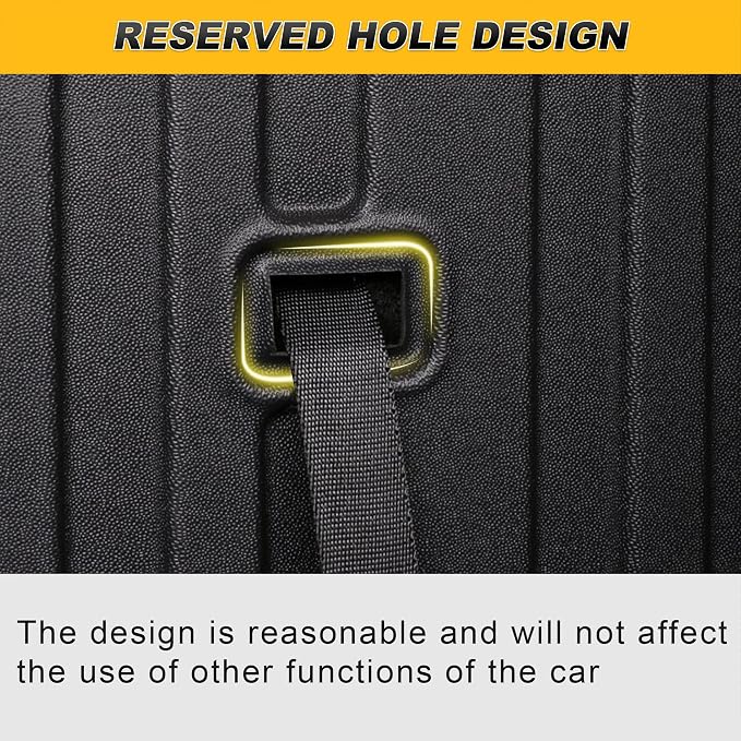 Cargo Liner & Backrest Mat Fit for Honda HR-V HRV 2016-2022 AWD: Cargo Mat - Image 6