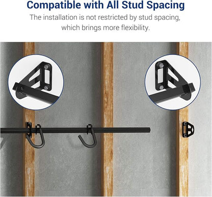 FLEXIMOUNTS 4 Bike Storage Rack, Heavy Duty Wall Mount Hanger - Image 6