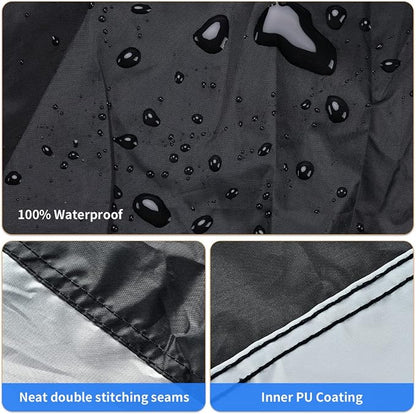 Motorcycle Cover, Coverado Motorcycle Covers Waterproof Outdoor Storage - Image 2