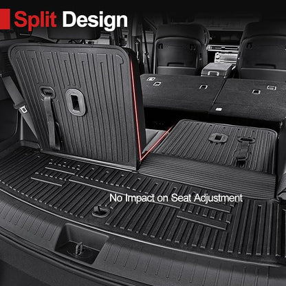 Floor Mats for 2025 Hyundai Santa Fe, All Weather TPE Cargo Mat - Image 6