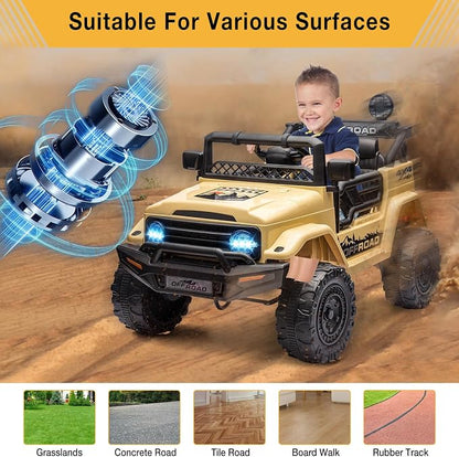Garvee 12V Kids Ride On Truck Car - Image 5