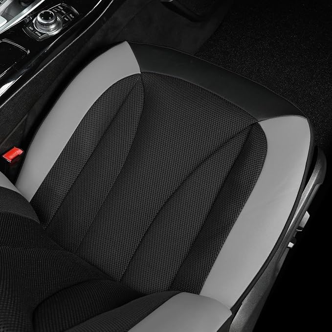 GIANT PANDA Front Seat Cover for Nissan, 3D Air Mesh Car Seat Covers Custom Fit - Image 3