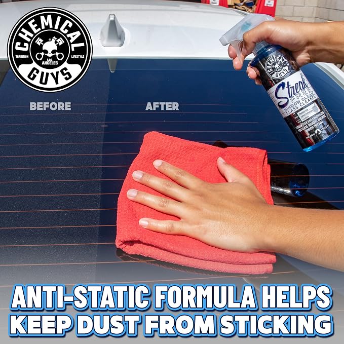 Chemical Guys CLD300 Streak Free Glass & Window Cleaner, Ammonia Free & Safe on - Image 10