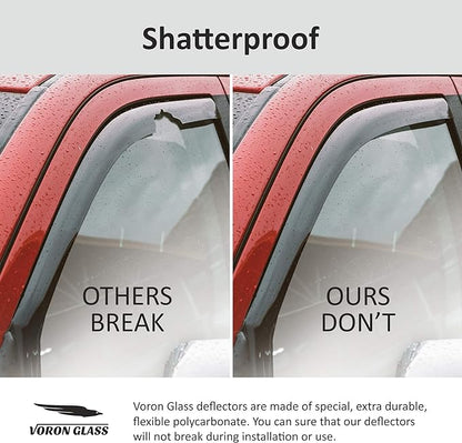 Voron Glass in-Channel Extra Durable Rain Guards - Image 2