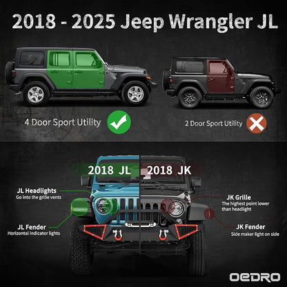 OEDRO 6 inch Running Boards, Drop Side Steps Compatible - Image 2