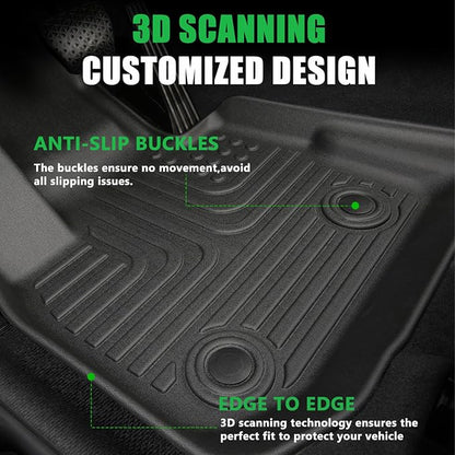 for Nissan Kicks Floor Mats 2024 2023 2022 2021 2020 2019 2018 Car Mats - Image 2