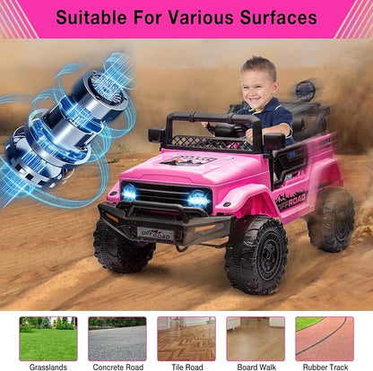 Garvee 12V Kids Ride On Truck Car - Image 4