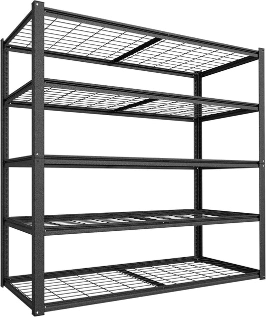 MUPATER 35.8" W x 18.1" D x 72" H Metal Storage Shelves, Standing Utility Shelf by MUPATERHome
