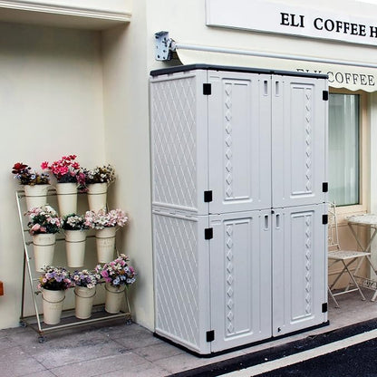 ADDOK Vertical Outdoor Storage Shed - Image 3