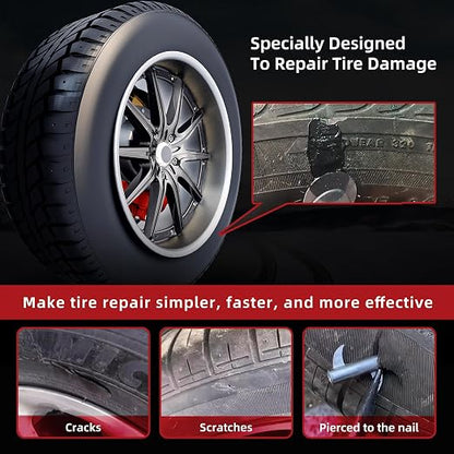 Tire Repair Glue 100ml, Rubber Cement Tire Repair, Tire Plug Glue, Tire Patch - Image 6