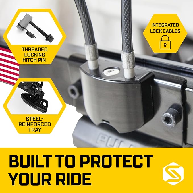Saris SuperClamp G3 2-Bike Hitch Rack – Lightweight Platform Bike Carrier - Image 7