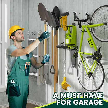 Wall Mount Garage Tool Organizer Storage Hook - Image 3