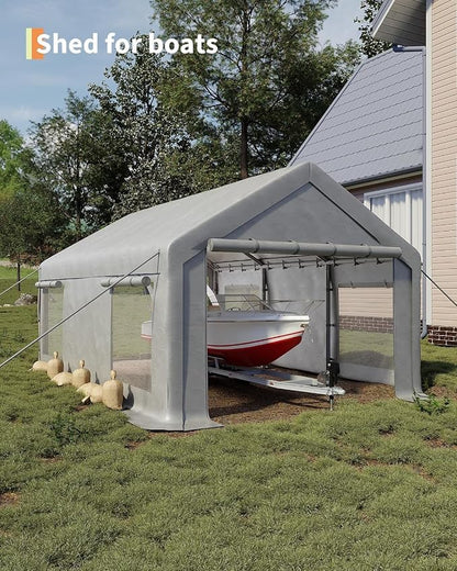 12 x 20FT Heavy Duty Carport - Image 8