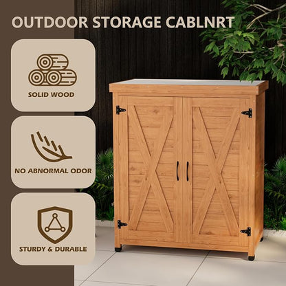 Outdoor Storage Shed Waterproof, Potting Shed - Image 5