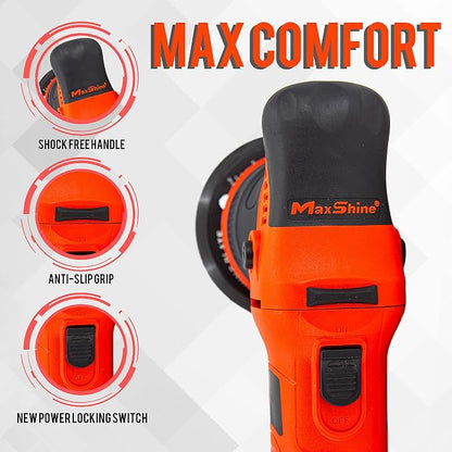 Maxshine M8S V2 Dual Action Polisher Car Detailing Kit - 1000W - Image 6