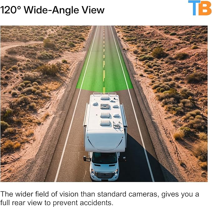 7” HD License Plate Backup Camera - Image 3