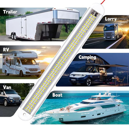 Enclosed Trailer 12v Led Light Bar, 120Leds 1500lm 8W DC 12 Volt Led Strip - Image 4